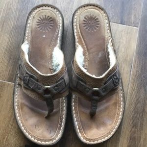 Ugg men sandals Sz 10